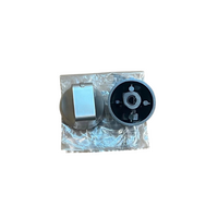 Chef 2 X CHEF 615 GAS COOKTOP SILVER CONTROL KNOB GHC615S spare part