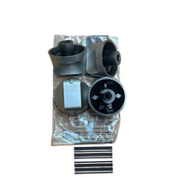 Chef 4 X CHEF 915 GAS COOKTOP SILVER CONTROL KNOB GHS915S*50 spare part