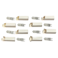 Bosch 8 X BOSCH MICROWAVE HALOGEN LAMP LIGHT BULB GLOBE HMT35M653A/02 HMT35M653B/02 spare part