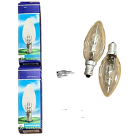 Chef 2 X CHEF RANGEHOOD LAMP LIGHT BULB GLOBE RRE634S RRE634W RRE635S spare part