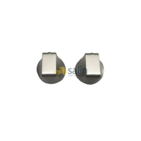 Simpson 2x Genuine Simpson 315 Gas Cooktop Silver Control Knob|Suits: Simpson 943253706 spare part