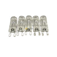 Bosch 5x Bosch Microwave Halogen Lamp Light Bulb Globe|Suits: Bosch HMT35M653A/03 spare part