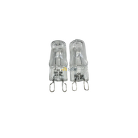 2x Siemens Oven Halogen Lamp Light Bulb Globe|25W|Suits: Siemens HB784570A/03