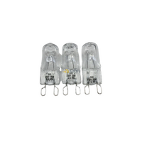Siemens 3x Siemens Oven Side Halogen Lamp Light Bulb Globe|Suits: Siemens HB78AU570/03 spare part