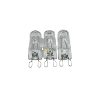 3x Electrolux E:line Wall Oven Halogen Lamp Light Bulb Globe|600mm|EPEE63AS*42