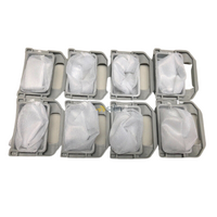 8x NEC Fuzzy Logic Washing Machine Lint Filter Bag|Suits: NEC NW-651