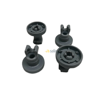 4x Genuine Blanco Dishwasher Upper Top Basket Roller Wheel|Suits:BSID4610X