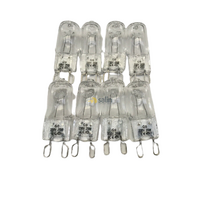 Siemens 8x Siemens Oven Side Halogen Lamp Light Bulb Globe|Suits: Siemens HB78AU570E/02 spare part