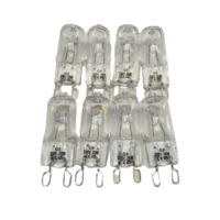 Siemens 8x Siemens Oven Side Halogen Lamp Light Bulb Globe|Suits: Siemens HB76LU561A/45 spare part