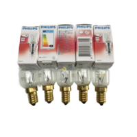 5x Whirlpool Oven Lamp Light Bulb Globe|Suits: Whirlpool 6AKZ177/IX