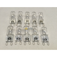 10x Smeg Pyrolytic Oven Halogen Lamp Light Bulb Globe|40W|Suits: Smeg SAP399X-8