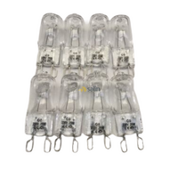 Siemens 8x Siemens Oven Halogen Lamp Light Bulb Globe|25W|Suits: Siemens HB58AU560A/01 spare part