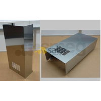 Smeg Genuine Upper Chimney Section for Smeg Rangehoods | Suits KEIV90 | Spare Part No: 060890149 spare part