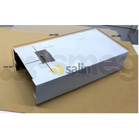 Smeg Genuine Chimney Front Section for Smeg Rangehoods | Suits KEIV90 | Spare Part No: 060890150 spare part