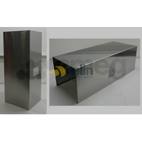 Smeg Genuine Lower Chimney Section for Smeg Rangehoods | Suits KFV90 | Spare Part No: 060890186 spare part