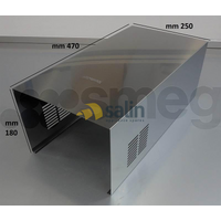 Smeg Genuine Chimney Section for Smeg Rangehoods | Suits KD91XE | Spare Part No: 060890344 spare part