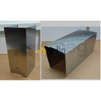Smeg Genuine Lower Chimney Section for Smeg Rangehoods | Part No: 064531671 spare part