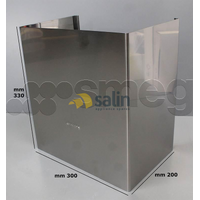 Smeg Genuine Chimney Section for Smeg Rangehoods | Suits KCV80NE2 | Spare Part No: 070890451 spare part