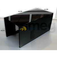 Smeg Genuine Lower Chimney Section for Smeg Rangehoods | Suits KSE110BL | Spare Part No: 560890187 spare part