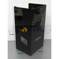 Smeg Genuine Lower Chimney Section for Smeg Rangehoods | Suits KSED65NEEWL | Spare Part No: 560890412 spare part