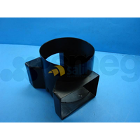 Smeg Genuine Air Diverter for Smeg Rangehoods | Suits KSE90X | Spare Part No: 766650414 spare part
