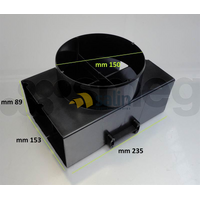 Smeg Genuine Filtering Connection for Smeg Rangehoods | Suits KSEV905X | Spare Part No: 766650596 spare part