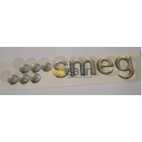Smeg Genuine Adhesive Smeg Logo 82mm Approx for Smeg Appliances | Part No: 92849B475 spare part