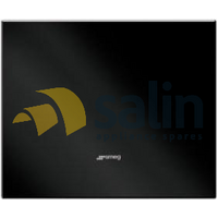 Smeg Genuine 90cm Plain Glass Black Splashback for Smeg Appliances | Part No: SPG9075NE spare part
