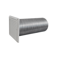 Simpson Genuine Vent Wall And Flue 150mm X400mm Stretch To 1400mm For Simpson ERCE9025BK Spare Part No: AR150WV spare part