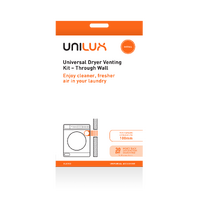 Electrolux Genuine Universal Dryer Venting Kit - Through Wall For Electrolux 91600208200 Dryer Spare Part No: ULX103 spare part