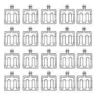 Fisher & Paykel 20 x 542656 Fisher & Paykel Oven Grill Bake Element - Hinged Version - 541607 Original spare part