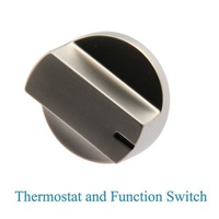 Delonghi 2183009379 Delonghi Oven Thermostat Selector Switch and Light Knob ORIGINAL spare part