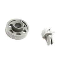 AEG 4055259651 AEG ELECTROLUX ZANUSSI DISHWASHER LOWER BASKET WHEELS Type 2 ORIGINAL 8996464034868 spare part