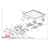 Classique 764975543 Smeg Omega Classique Oven Top Burner Energy Regulator Knob CL60FCEX OF902XA OF902XA spare part