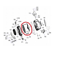 Panasonic AXW22B-85817 Panasonic Front Loader Washing Machine NA-127VB3 Drum Spider Assembly - Drum Group spare part