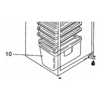 MHI Mitsubishi Refrigerator Vege Bin Drawer - KIEM42405 spare part