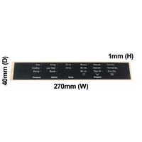 Electrolux Electrolux Dryer Reverse Sticker EDV5051 EDV6051 - A00127304 A00127302 spare part