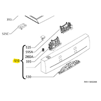 AEG AEG Dishwasher Control Panel F77602M0P - 8088483311 spare part