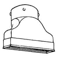 Fisher & Paykel Fisher & Paykel Accessory OUTLET RECT TO ROUND 100MM - DVSO spare part