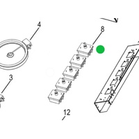 Fisher & Paykel Fisher & Paykel CE901 CE901M Single Zone Element Simmerstat - 531167P spare part