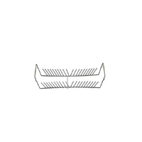 Fisher & Paykel Fisher & Paykel Dishwasher Basket Plate Rack Insert DW820 DW920 - 521744 spare part