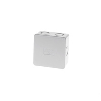 Universal Geros Electrical Junction Box Plain Lid Smooth Walls ABS IP44 83x83x43mm - GR17003 spare part