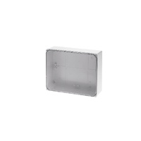 Universal Geros Electrical Junction Box Transparent Lid Smooth Walls ABS IP65 240x190x90mm - GR17214 spare part