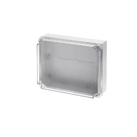 Universal Geros Electrical Junction Box Transparent Lid Smooth Walls ABS IP65 310x240x120mm - GR17284 spare part