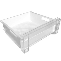 LG LG Fridge Freezer Freezer Compartment Top Drawer with Front Cover - AJP73954401 spare part