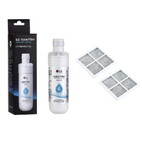 LG LG Fridge Freezer Water Filter LT1000P + LT120F Air Filters Pack - ADQ74793501 spare part