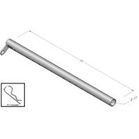 Universal Masport Wood Burner Air Tube R5000 - 783239 983239 spare part