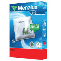 Universal Menalux Duraflow 3101 Replacement Vacuum Bags - 4 Pack & 2 Filters spare part