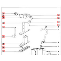 Miele Miele DG4060 Top Half of Steam Generator - 8503092 spare part