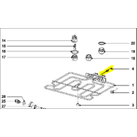 Miele Miele Oven Temperature Sensor Thermistor - 6706704 spare part